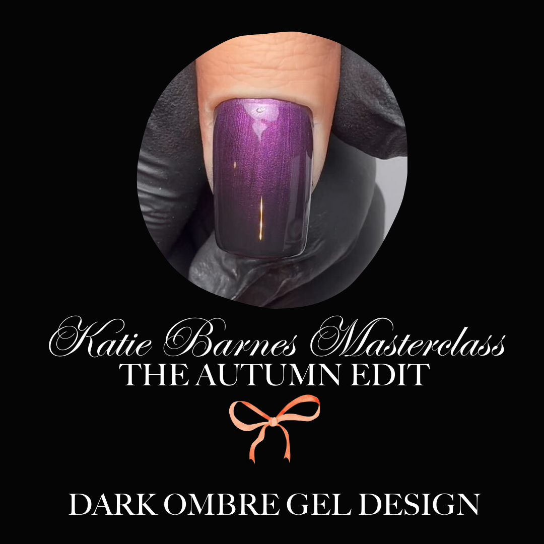 KB Dark Ombre Gel Design | Autumn Nail Art Tutorial