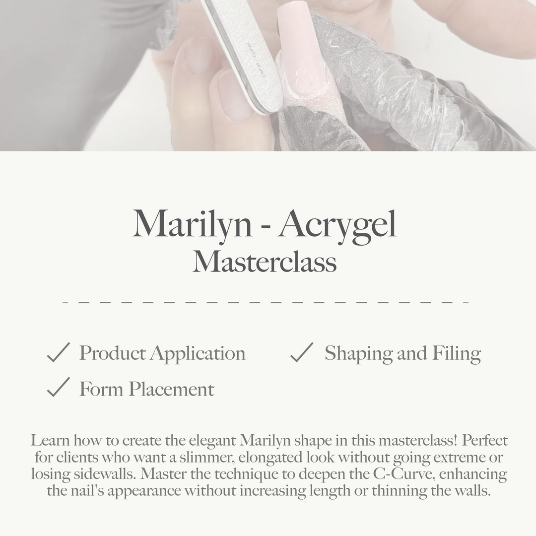 Marilyn Shape in Acrygel Masterclass