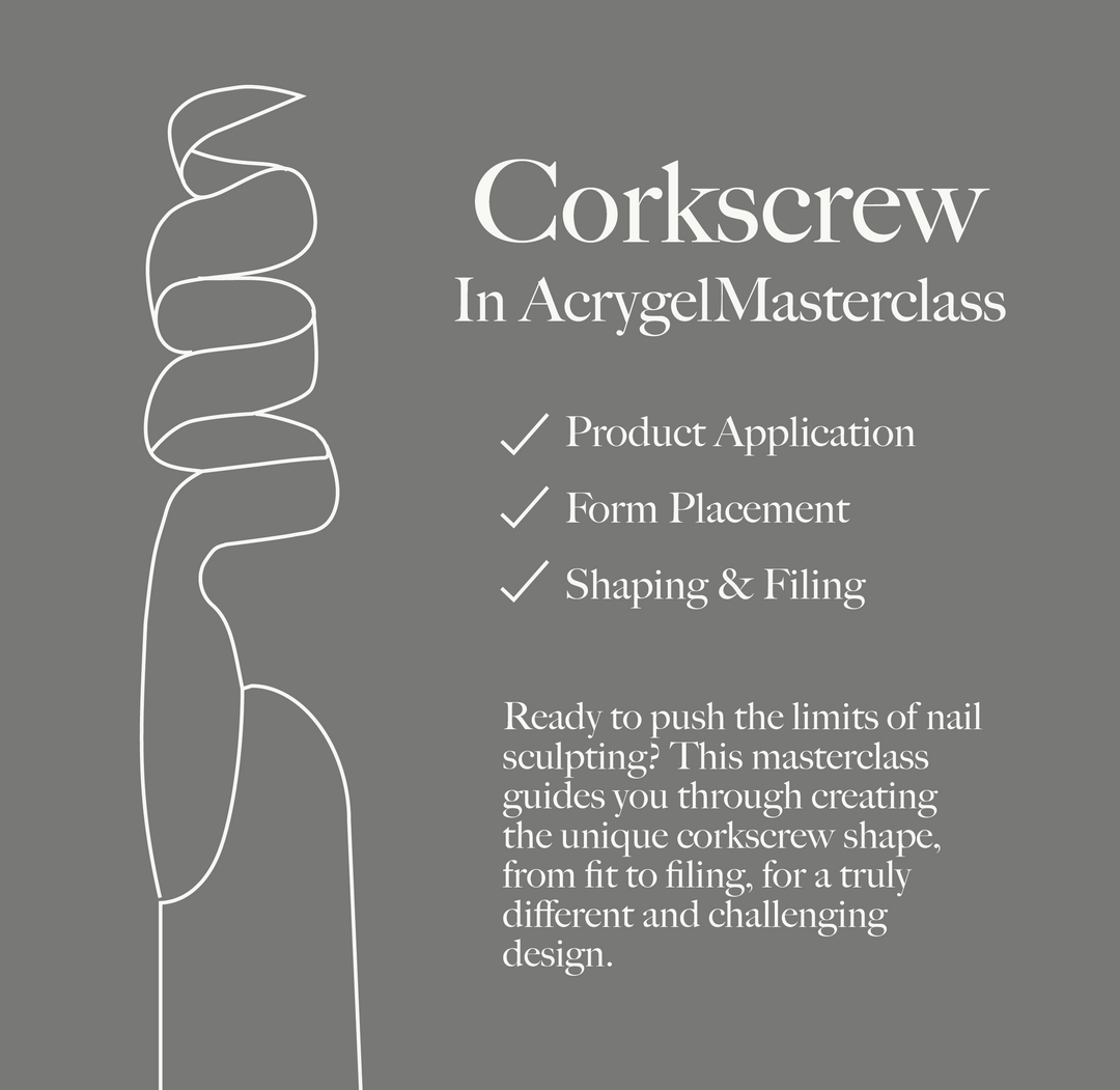 Corkscrew Shape in Acrygel Masterclass