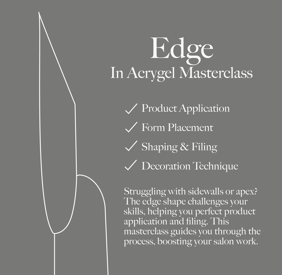 Edge Shape in Acrygel Masterclass