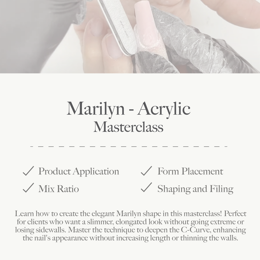 Marilyn Shape in Acrylic Masterclass
