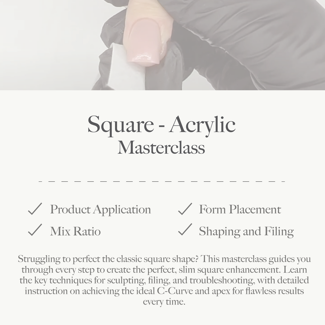 Square Shape in Acrylic Masterclass