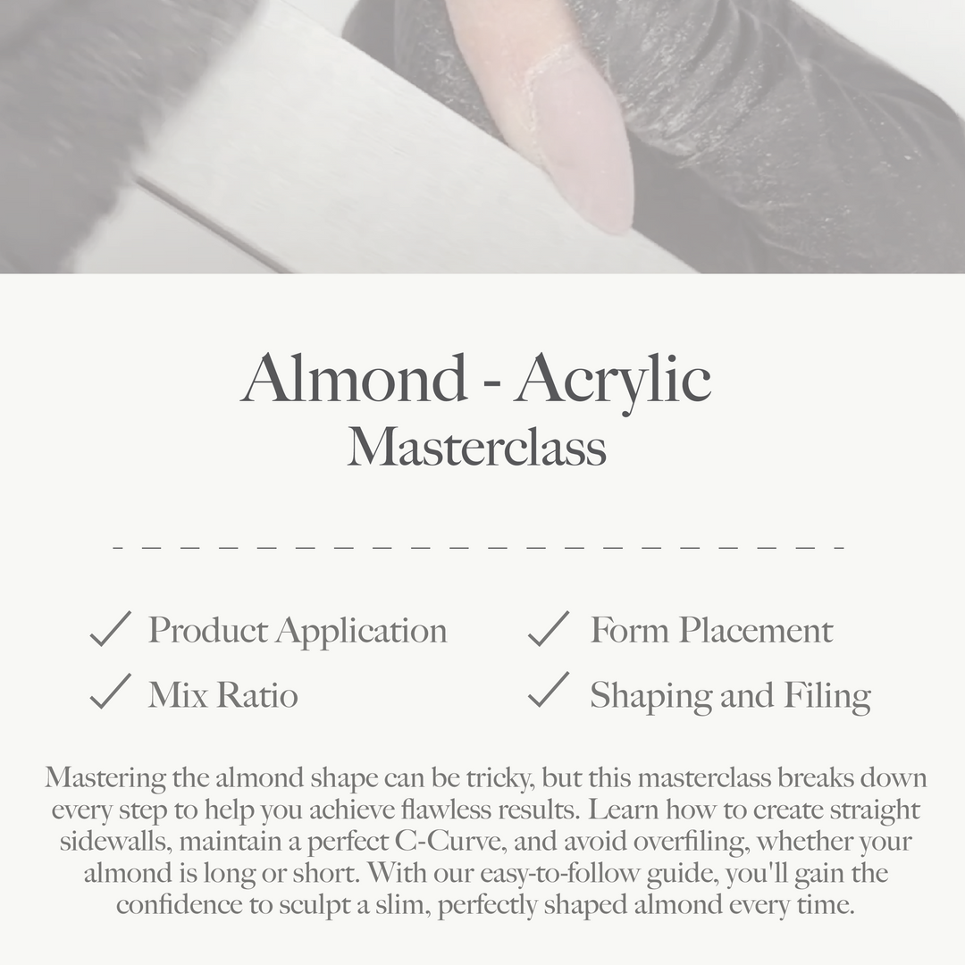 Almond Shape in Acrylic Masterclass