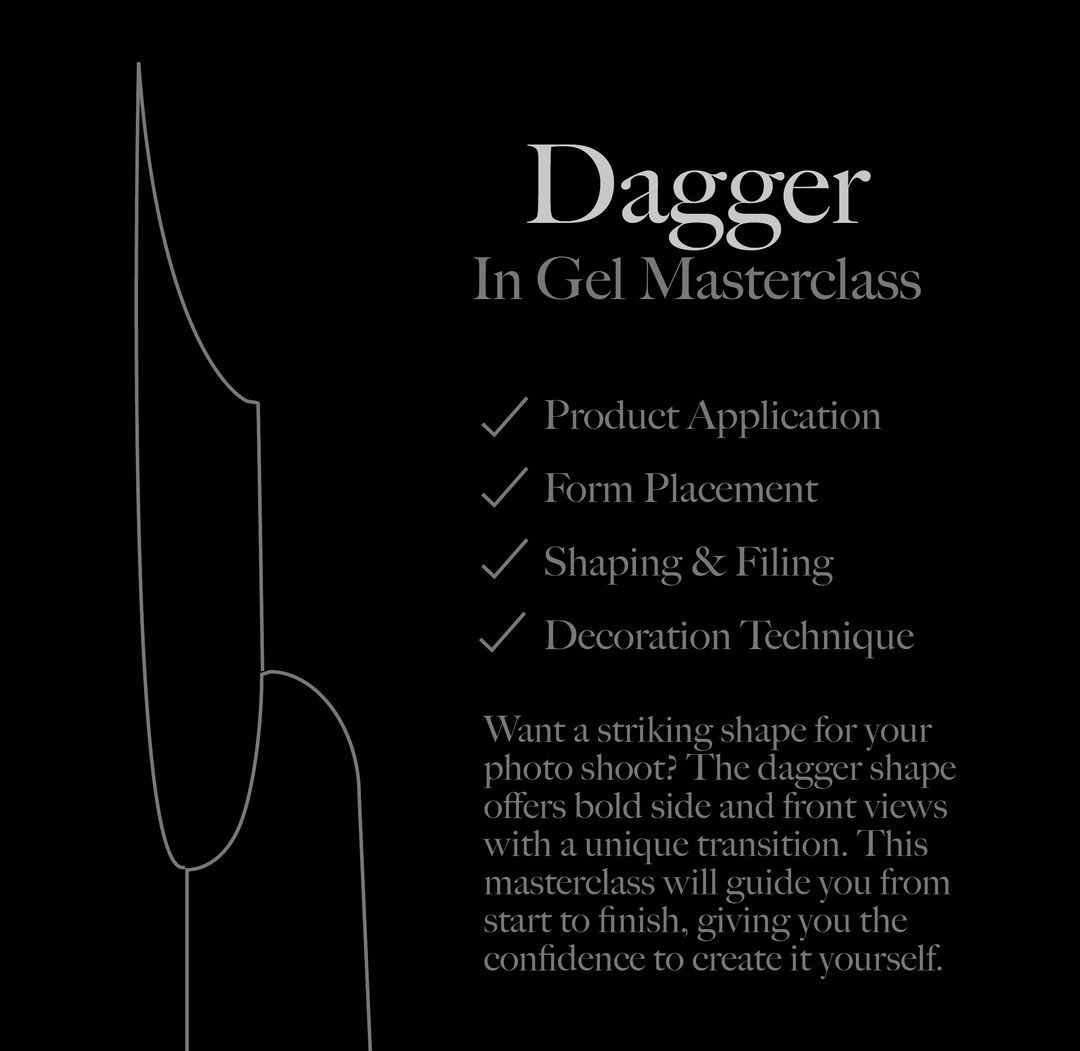 Dagger Shape in Gel Masterclass