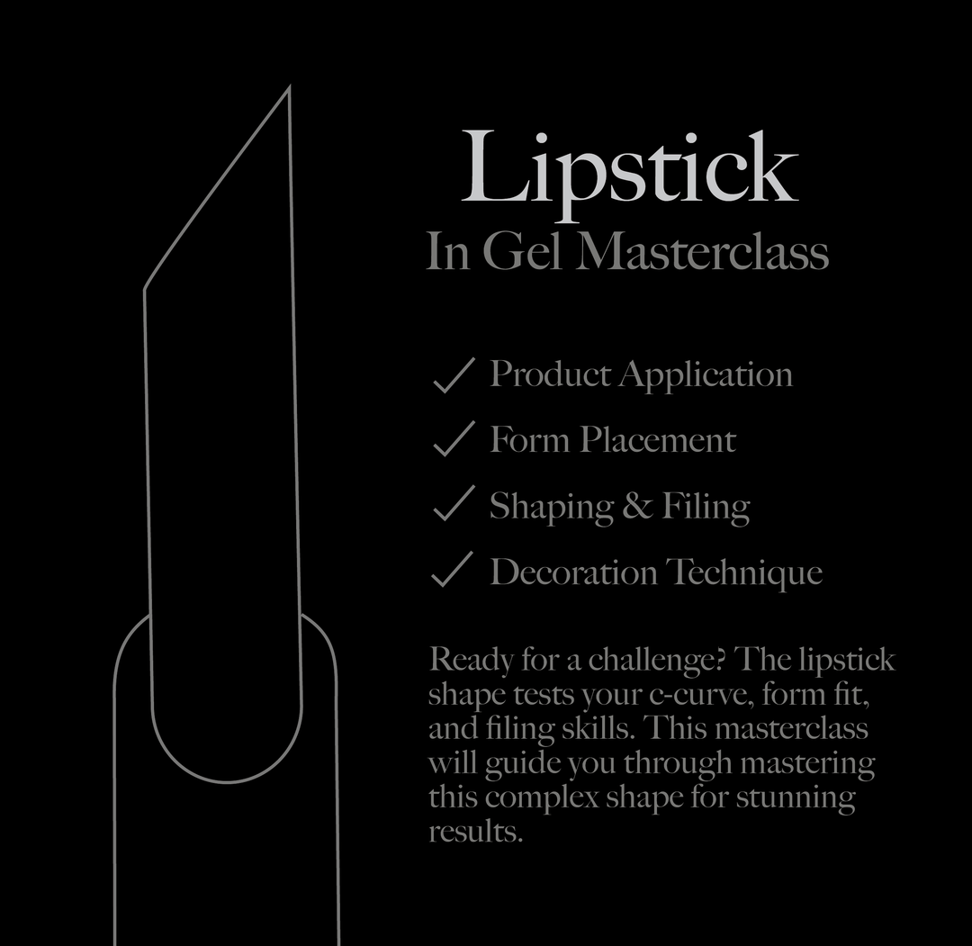 Lipstick Shape in Gel Masterclass