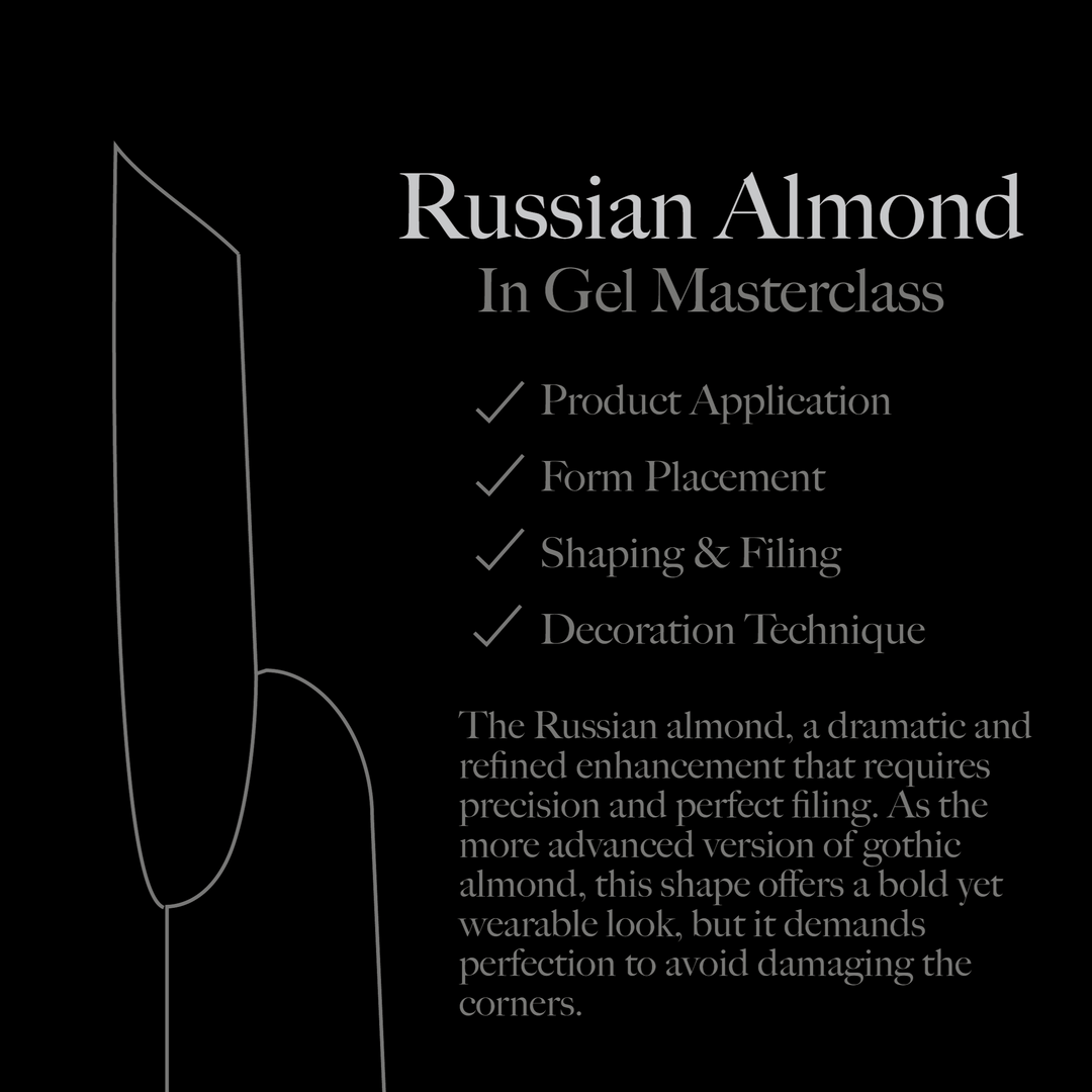 Russian Almond Shape in Gel Masterclass