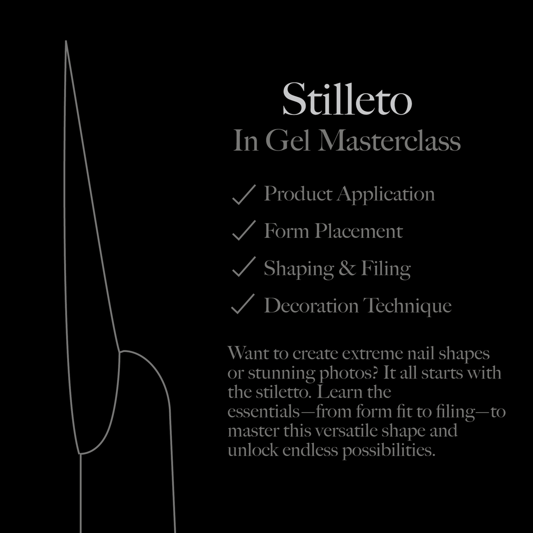 Stiletto Shape in Gel Masterclass