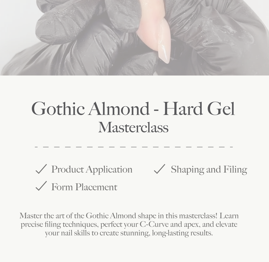 Gothic Almond Shape in Gel Masterclass