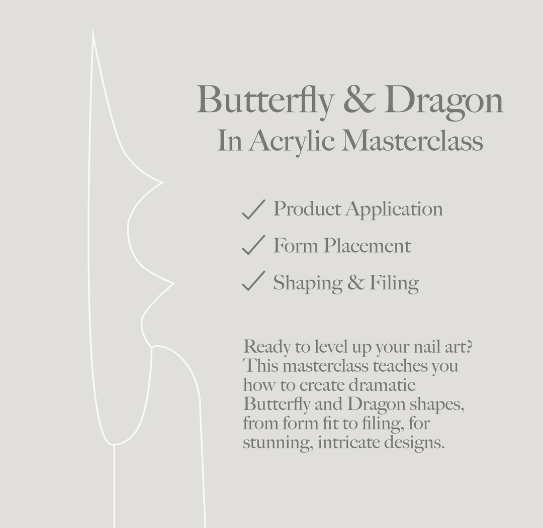 Butterfly & Dragon Shape in Acrylic Masterclass