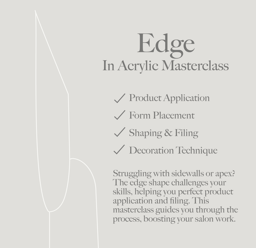 Edge Shape in Acrylic Masterclass