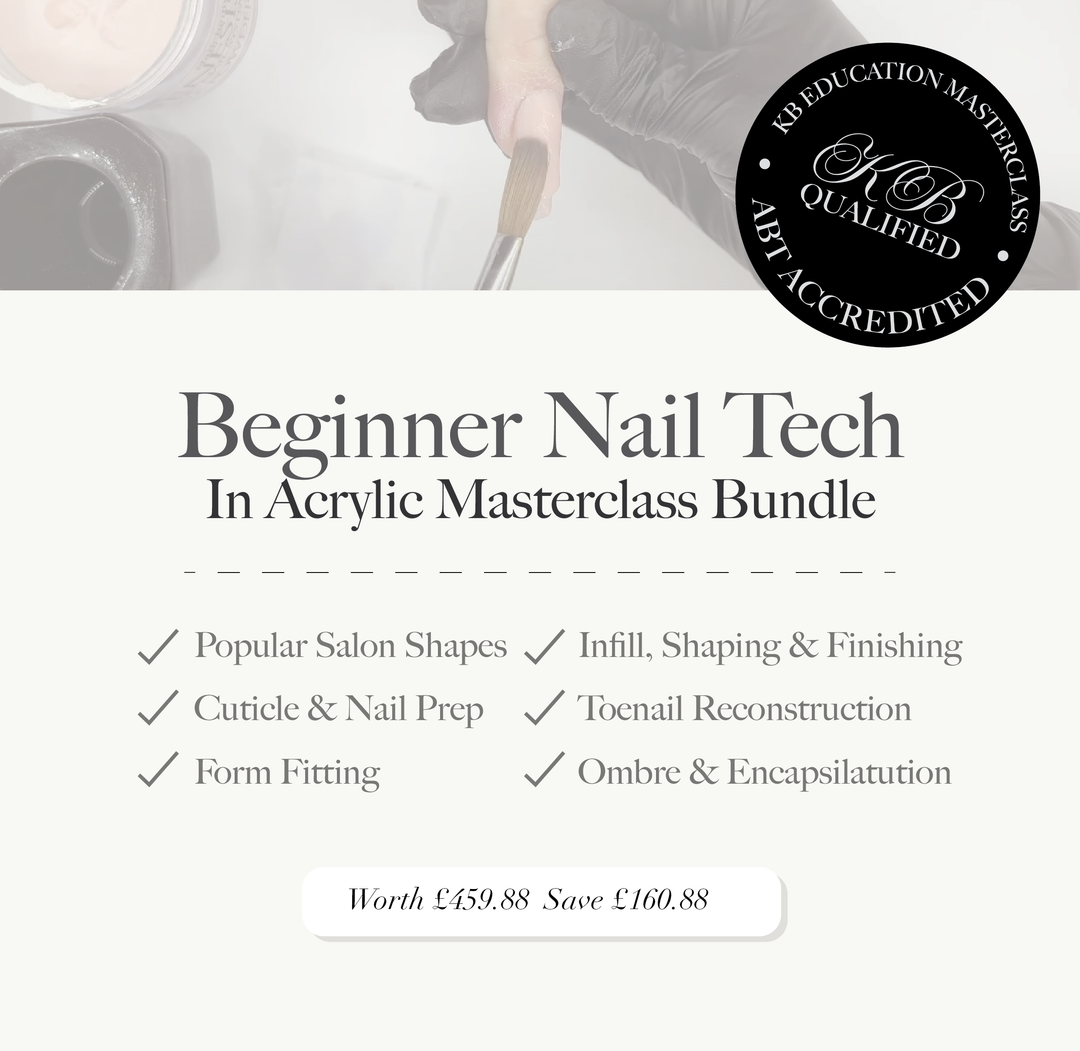 Beginner Nail Tech in Acrylic Masterclass Bundle