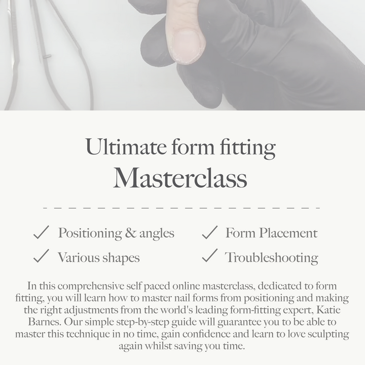 KB Competition Masterclass with Katie Barnes - Form Tailoring