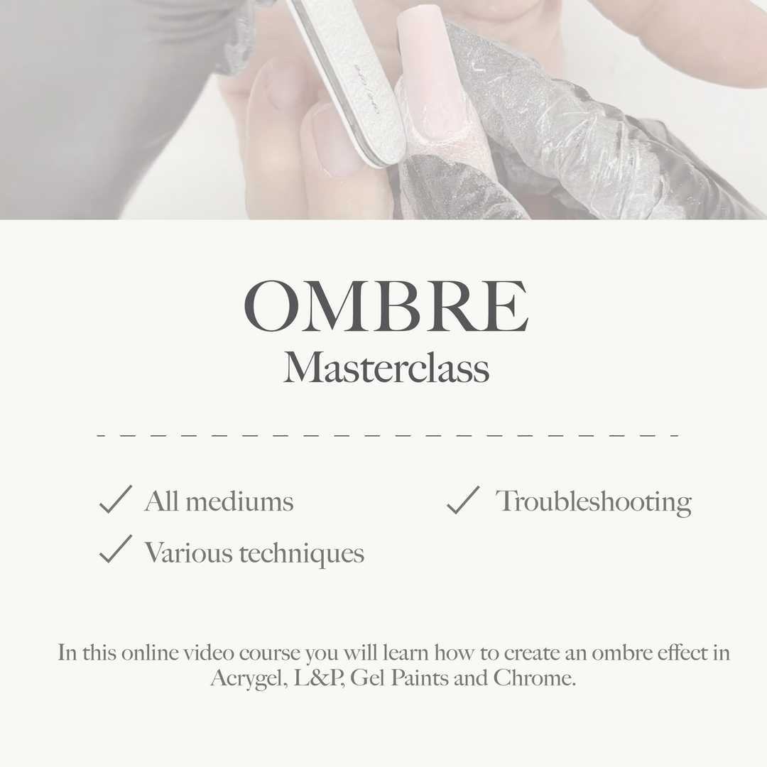 Ombre in Acrylic, Gel & Acrygel Masterclass