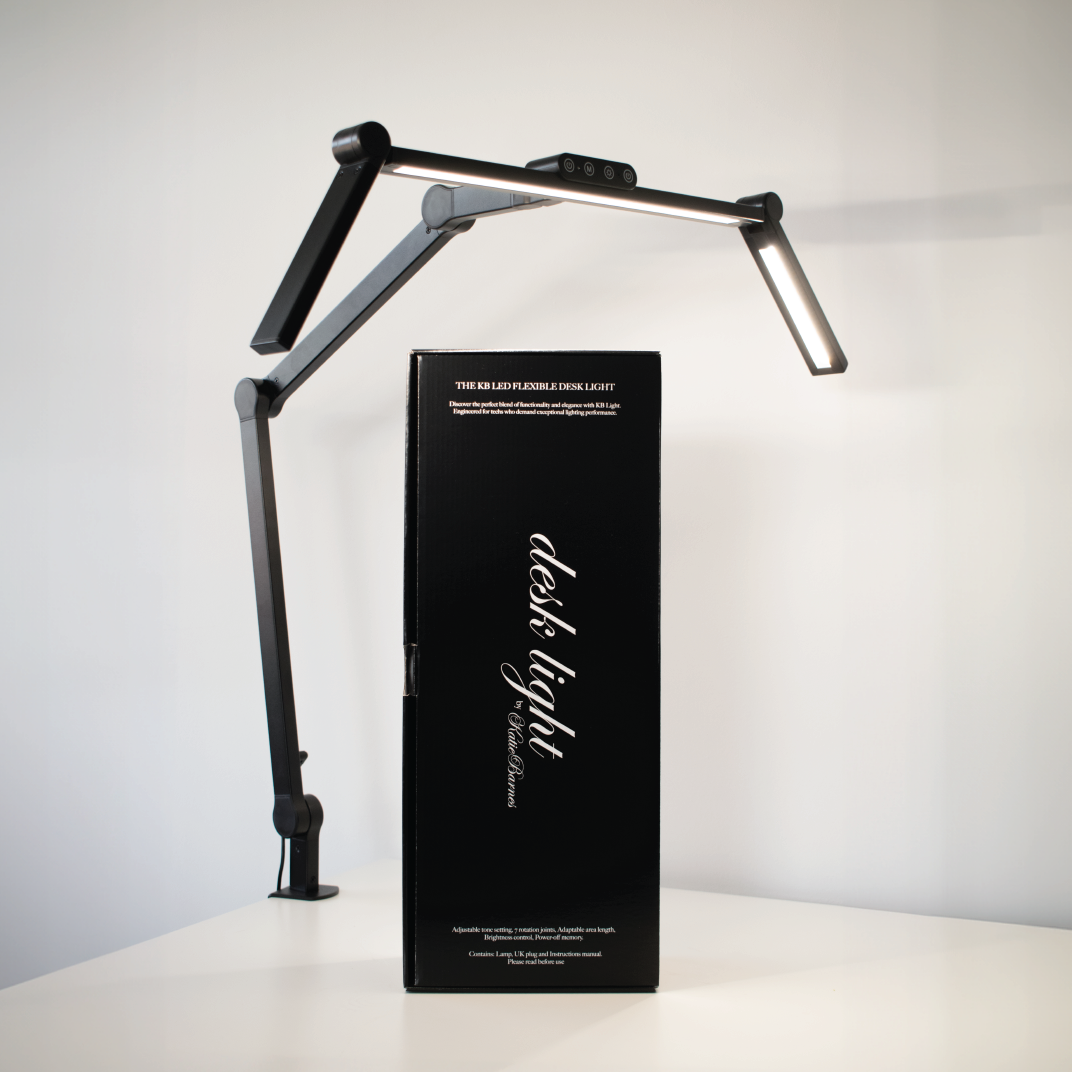 Katie Barnes LED Flexible Desk Light for Nail Technicians – Katie