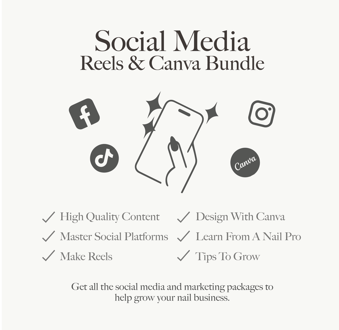 Social Media, Reels & Canva Bundle
