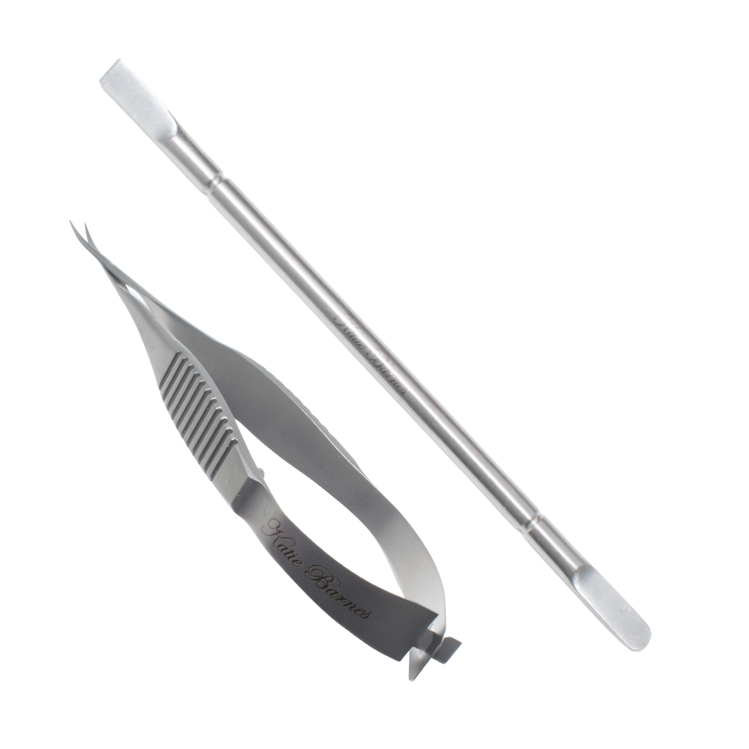 KB Mini Cuticle Prep Duo Kit Katie Barnes Tool Range & Education