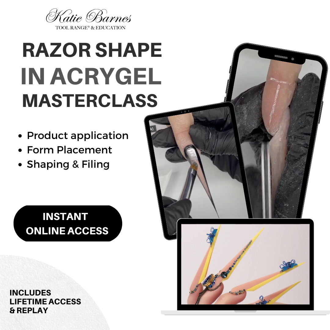 Razor Shape in Acrygel Masterclass