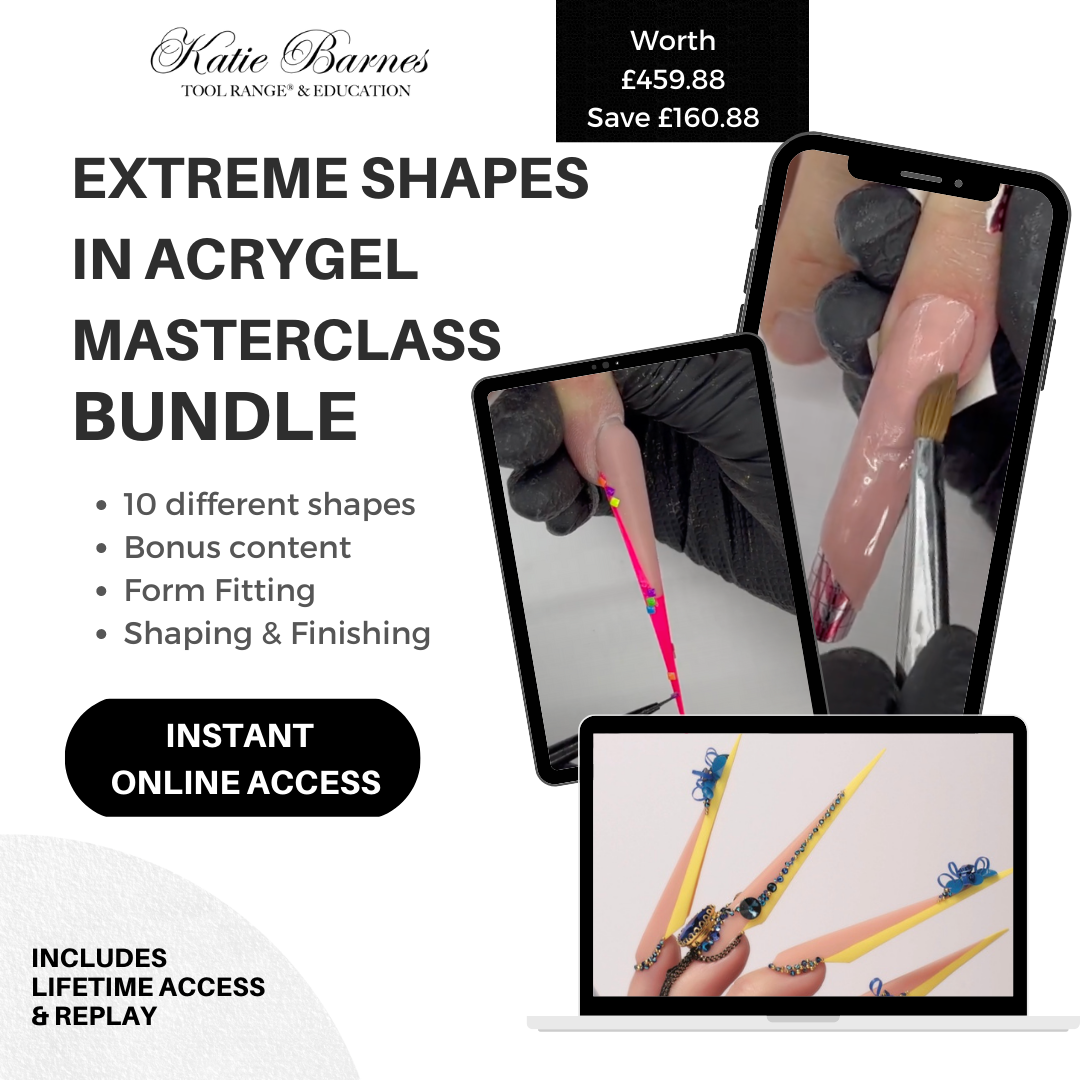 Extreme Nail Shapes in Acrygel Masterclass Bundle