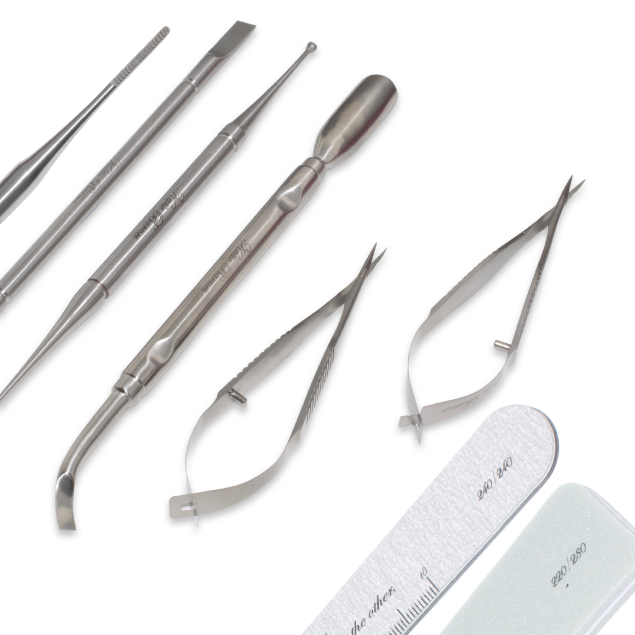 KB Professional Nail Prep Kit Cuticle Prep Tool Kit Katie Barnes