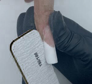 How to file the lower arch and side walls without removing too much