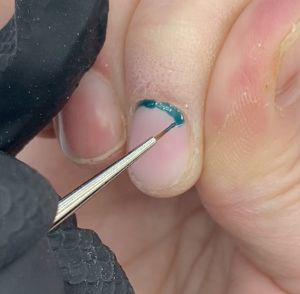 How to Get Close to the Cuticle With a Nail Brush