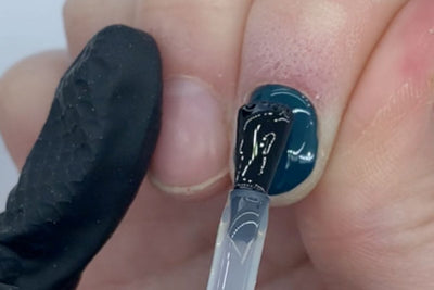 How to perfect gel polish application at the cuticle