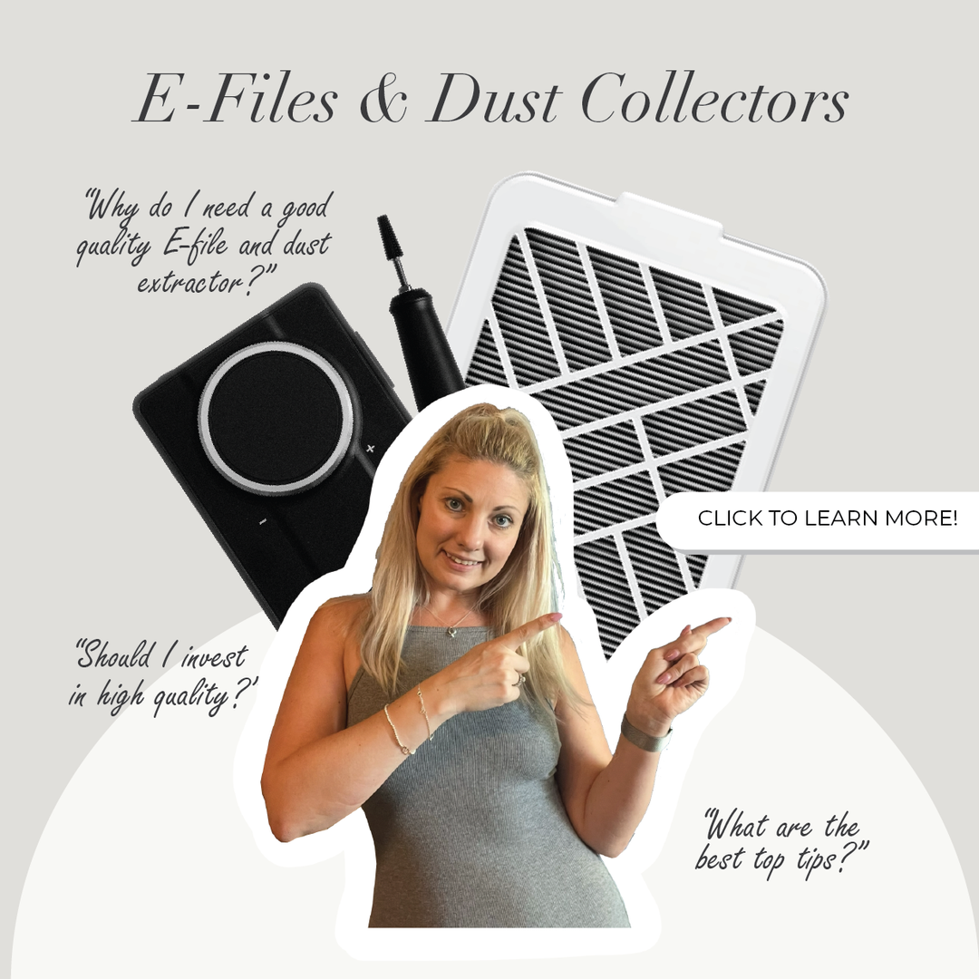 The Importance of E-Files and Dust Collectors for Professional Nail Technicians