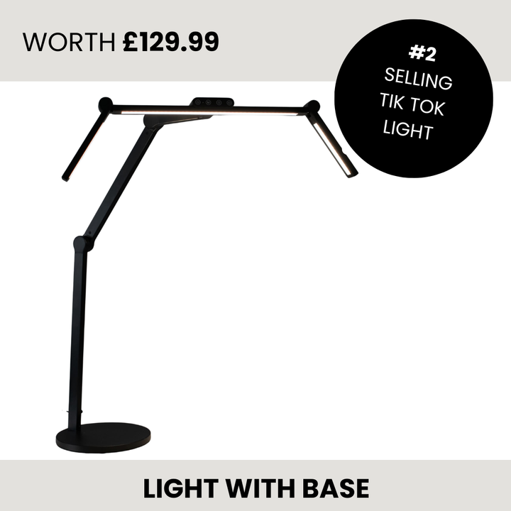 Katie Barnes LED Flexible Desk Light - Flat Base