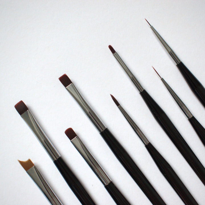 KB Nail Art Brush Collection 01-08