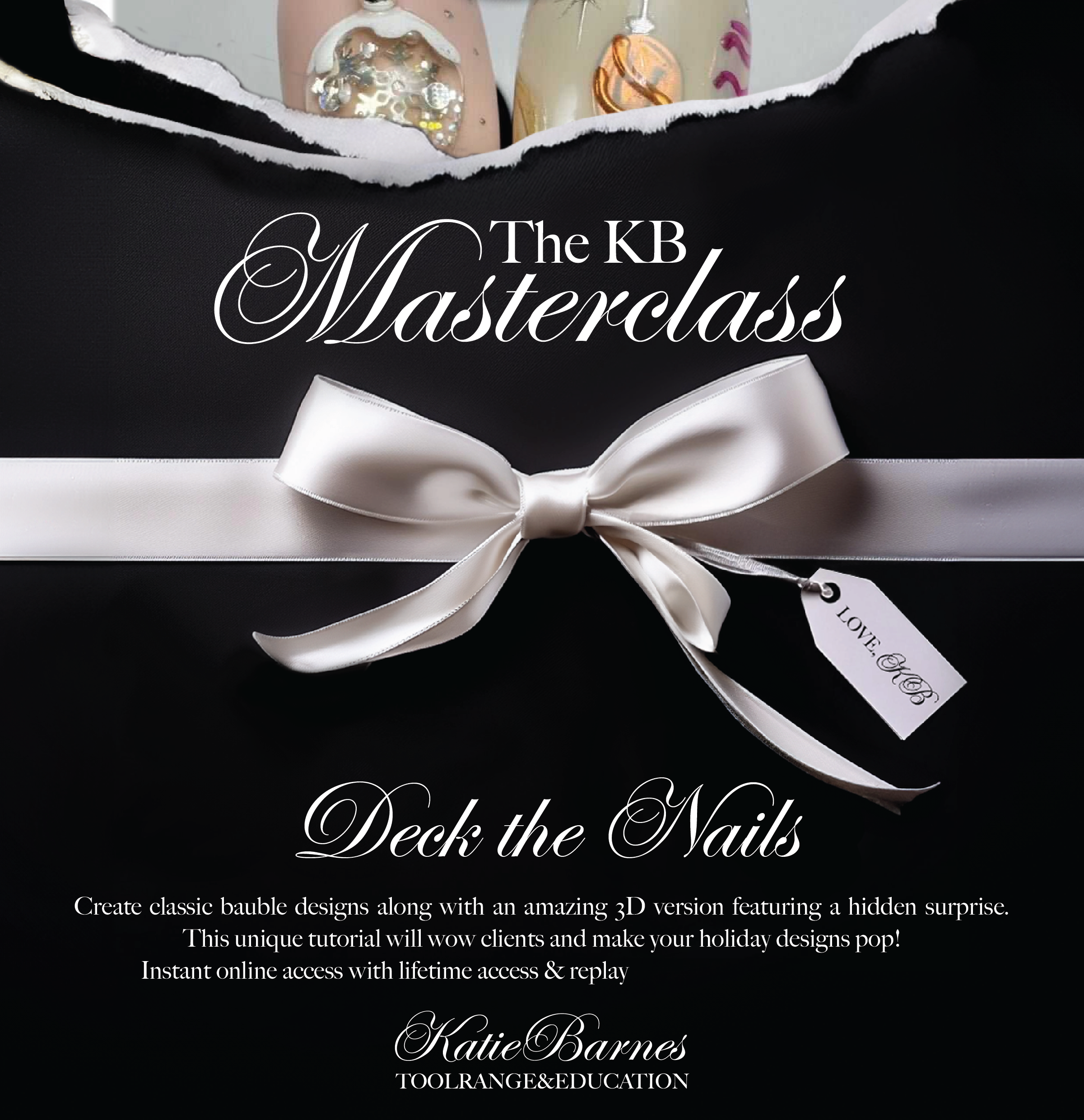 File Tool Structure Deck the Nails – Bauble-Inspired Art – Katie Barnes Tool Range & Education