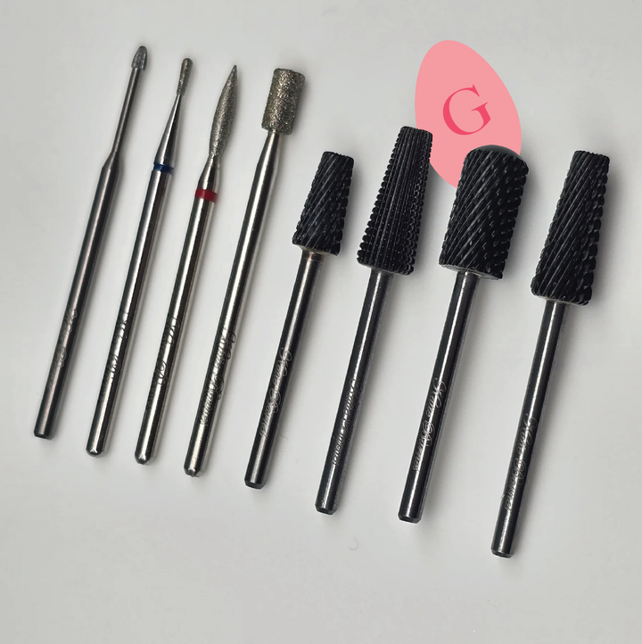 KB 8 Piece E-File Bit Kit