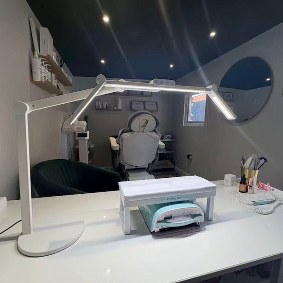 Katie Barnes LED Flexible Desk Light - Flat Base