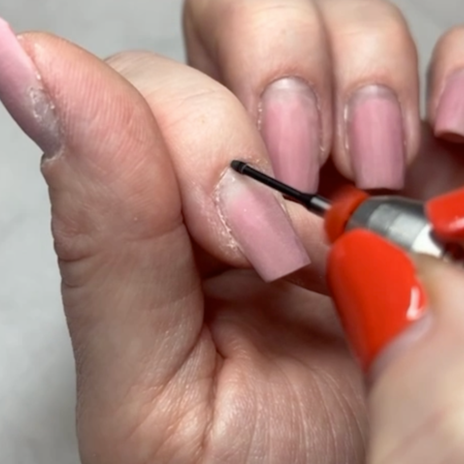 KB Cuticle Pusher E-File Bit | Fine Grit