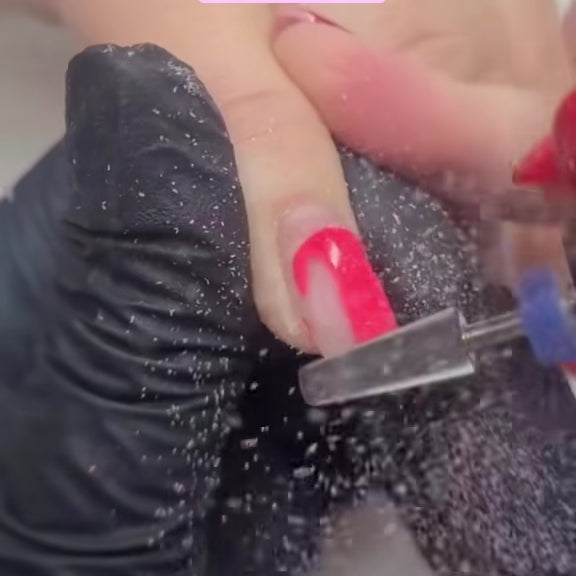 KB x OPI 5 in 1 Grit Straight Cut E-File Bit