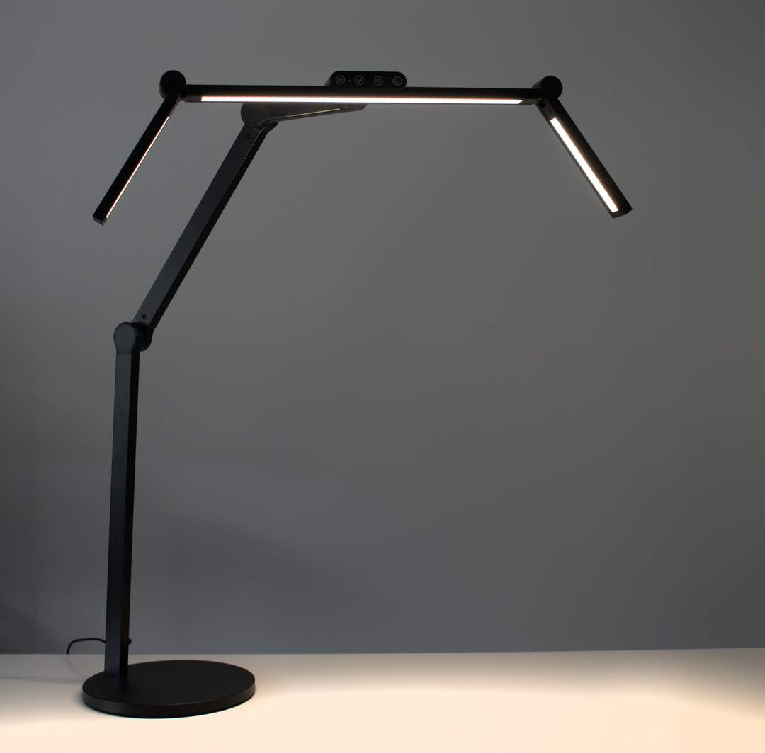 KB Signature Desk Set Up - Base Lamp- Black Edition