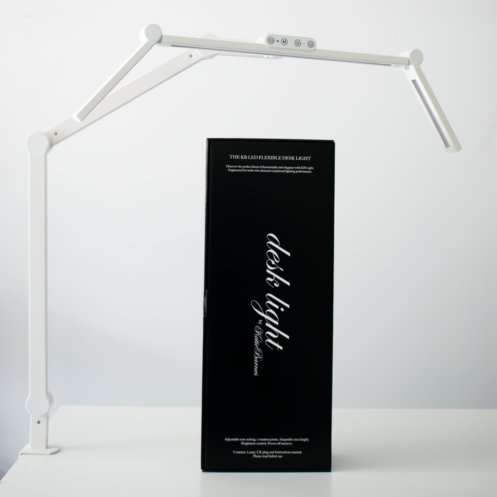 KB Signature Desk Set Up - White Edition
