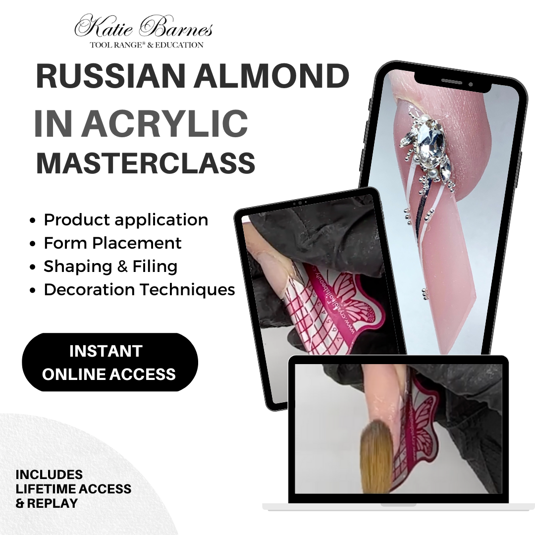 Russian Almond Shape in Acrylic Masterclass
