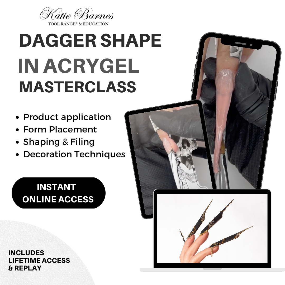 Dagger in Acrygel Masterclass