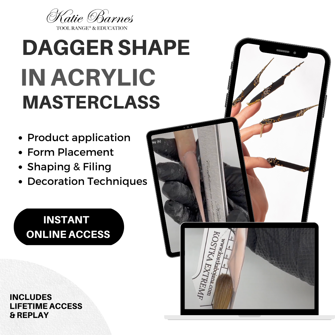 Dagger Shape in Acrylic Masterclass