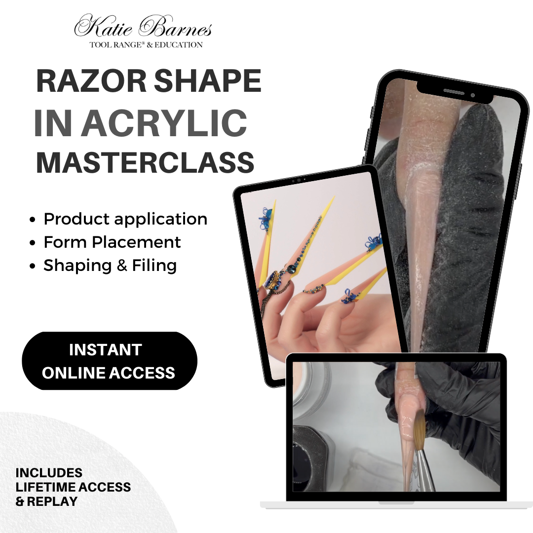 Razor Shape in Acrylic Masterclass