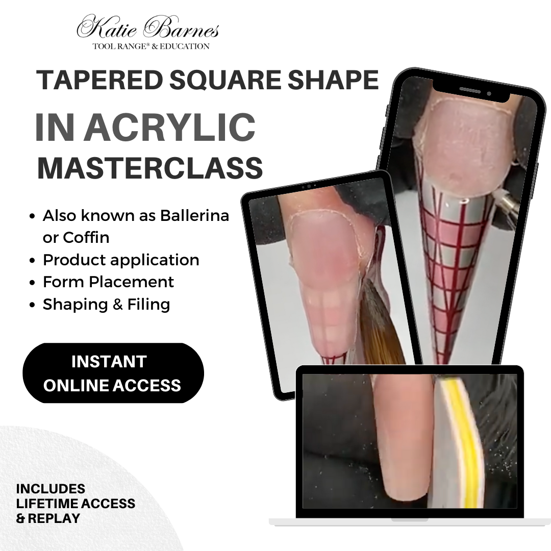 Tapered Square Shape in Acrylic Masterclass