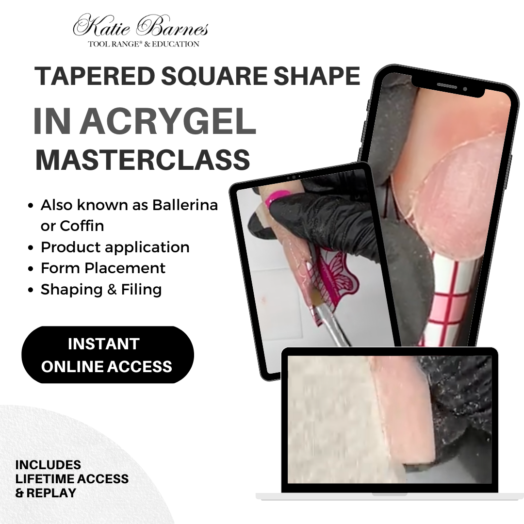 Tapered Square Shape in Acrygel Masterclass