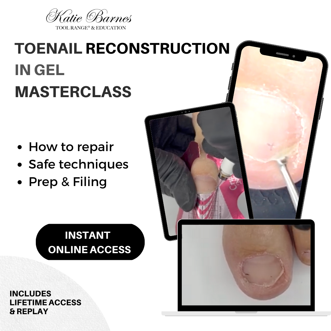Toenail Reconstruction in Gel Masterclass