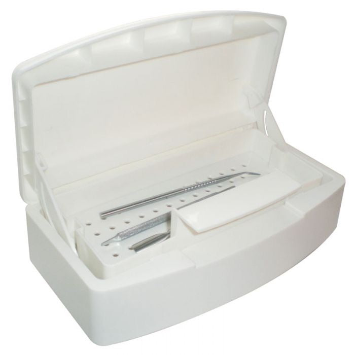 Nail Tool & E-File Bit Disinfection Tray