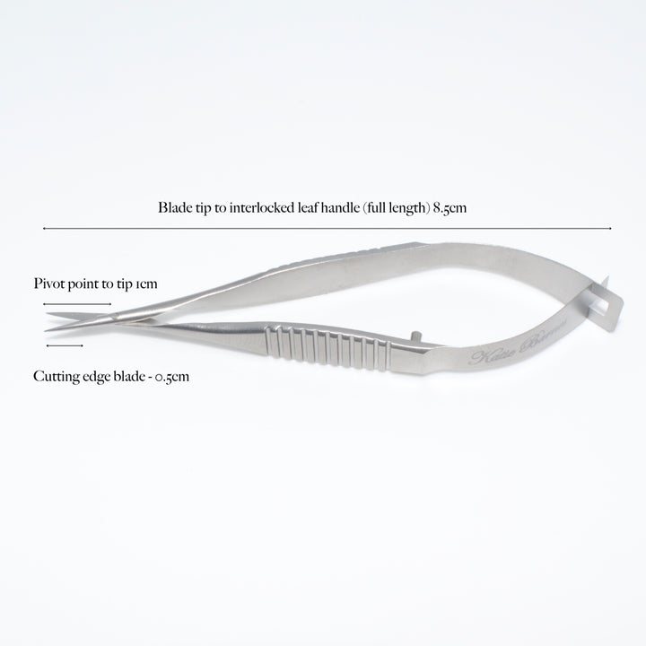 KB Straight Cuticle Scissors